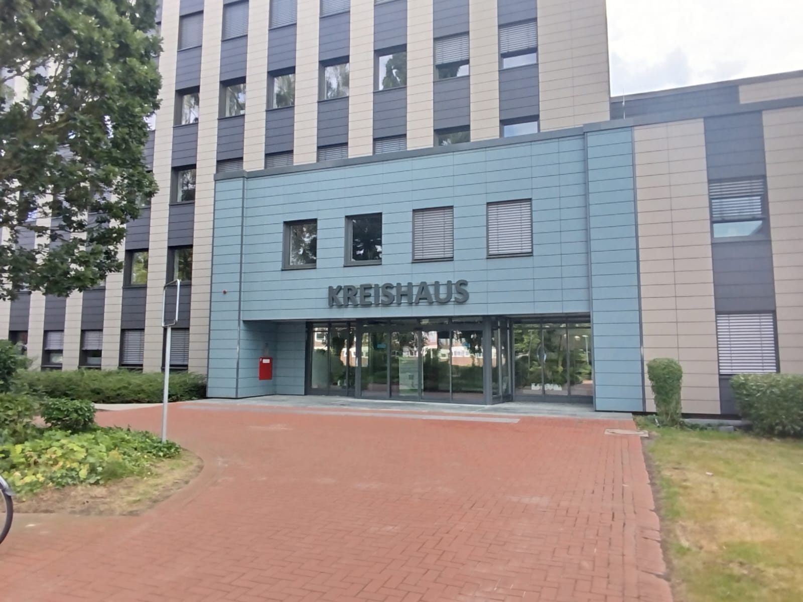 Kreishaus des Landkreises Wesermarsch in Brake
